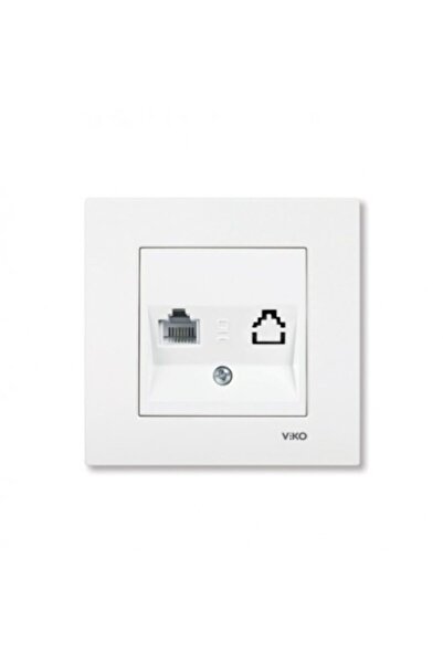 VİKO مقبس هاتف Karre Numeris (يتضمن الإطار)