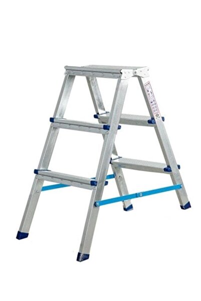 Genel Markalar 3+3 Basamak Çift Çıkışlı Profil Merdiven Ev Ve Iş