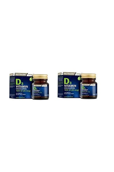 Nutraxin Vitamin D3 - 1000Iu*2 Capsules