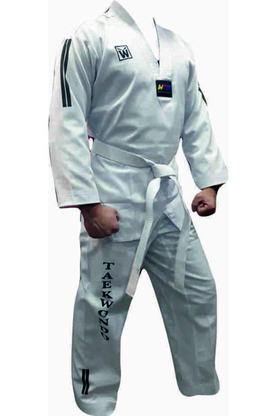 whiteface Κοστούμι Taekwondo & Λευκός Γιακάς για Παιδιά και Ενήλικες