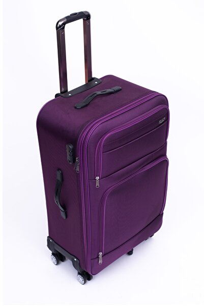 Moda Çanta Moda Mv 850 Mor Orta Boy Valiz