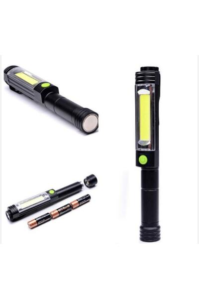 Kırgıl Marka Q5 Pilli Mıknatıslı Flaşörlü Fener Nanopro