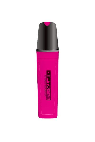 Gıpta Highlighter Marker 5mm Cut Point Highlighter Pink (Pack of 12) F1404