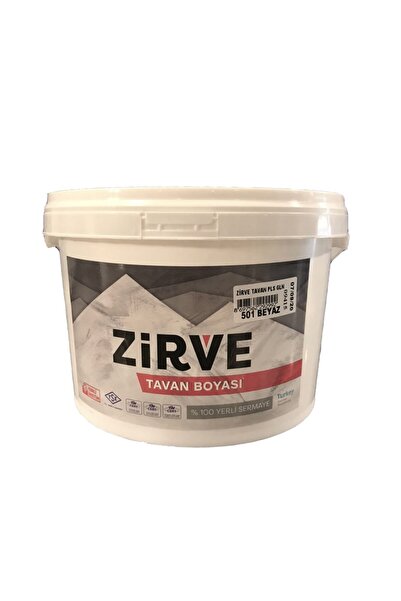 Zirve Plastik Tavan Boyası Beyaz 3 Kg
