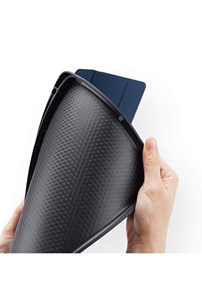 Ally Mobile Dux Ducis Ipad 7th Gen 10.2 2019 Kılıf Kalem Yerli Soft Tpu Mıknatıslı Mavi