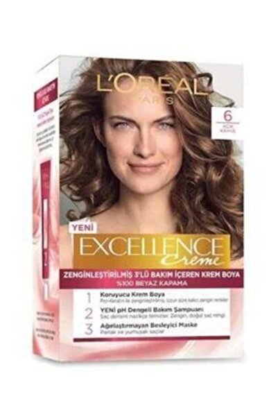 L'Oreal Paris Loreal Excellence Saç Boyası 6