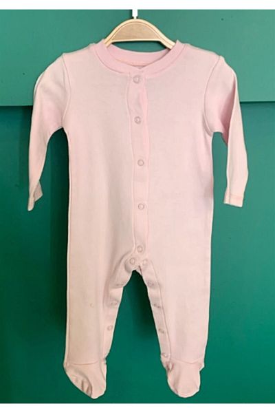 Totsandmore Organic Cotton Pink Baby Rompers