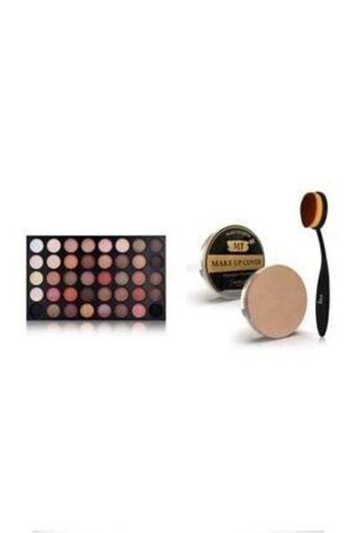 MT 40-Piece Spoon Brush - Eyeshadow Palette Make Up Cover Concealer