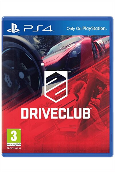 Driveclub Türkçe Menü Ps4 Oyunu