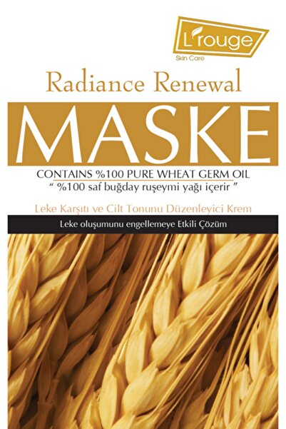 L'ROUGE Radiance Renewal Maske 6x15 ml