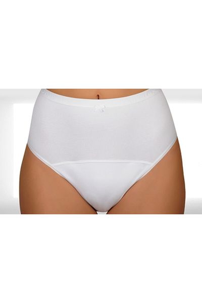CARETEX Lily 5XL White Women's Absorbent Panties - Medium Washable, Antiallergic and Liquid Proof