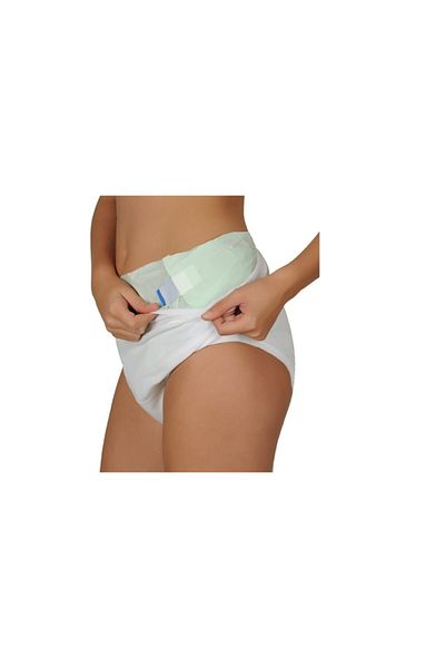 CARETEX Orchis White 3XL - Light, Antiallergic, Washable and Liquid-Proof Women's Absorbent Panties