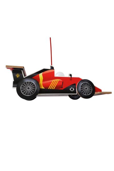 Genel Markalar FORMULA 1 CAR AHŞAP ÇOCUK ODASI AYDINLATMA