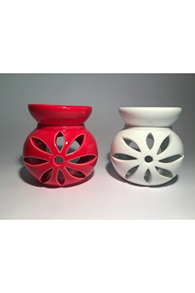 ProductSmart 2li Set Seramik Lotus Buhurdanlık Tealight Mumluk