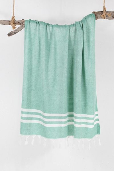 Bedinn Μπαμπού Diamond Benetton Green Peshtemal