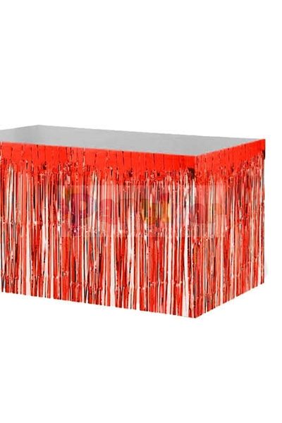 PartiVar Επιτραπέζια Φούστα Κόκκινη 75×400 Εκ