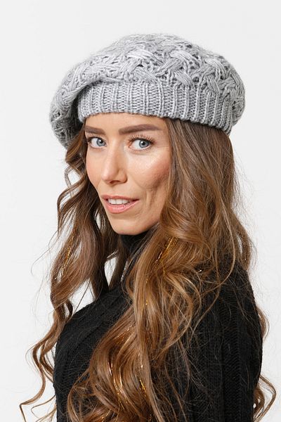 Vemod 22 Painter Knitwear Knitted Beret - Gray