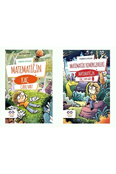 Cezve Çocuk Matematiğin Kaç Canı Var 2 Kitap Set - Merve Uygun