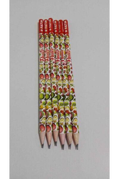 Fatih Sevimli Meyveler Kurşun Kalem Seti 6 Lı