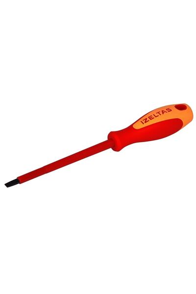 İzeltaş İzeltaş Tornavida Düz 5,5x125 Süngüsü Izoleli 1000v 4140175512