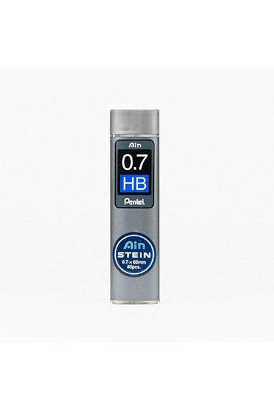 Pentel Ain Stein 0.7 Mm Hb 40 Pieces Min (end) C277-hb 9355