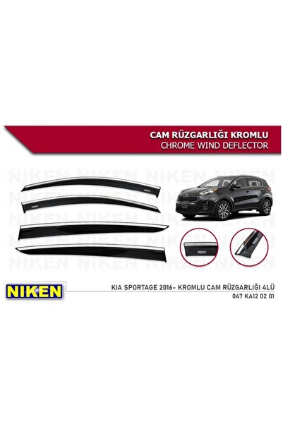 Niken Kia Sportage Kromlu Cam Rüzgarlığı 2016 Sonrası Yeni Kasa