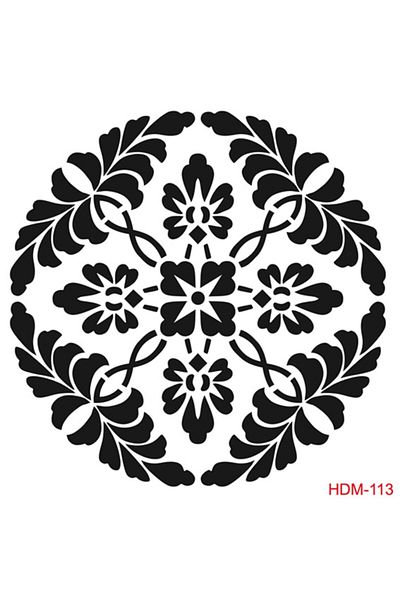 Cadence Hdm113 Home Decor Midi Stencil (25x25)
