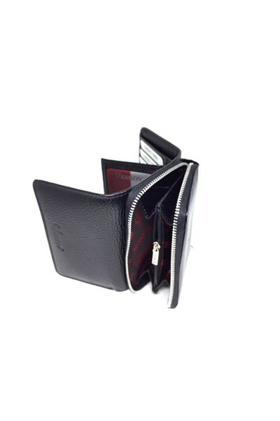 DERKON Small Useful Genuine Leather Women's Wallet