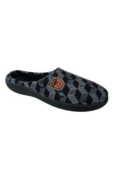 GEZER Men's Smoked Winter Indoor Slippers 12678