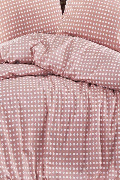 MAJESTE Diplomatic Home Gold Ranforce Duvet Cover Set Batik Series Polka Dot Pattern-1324 Powder