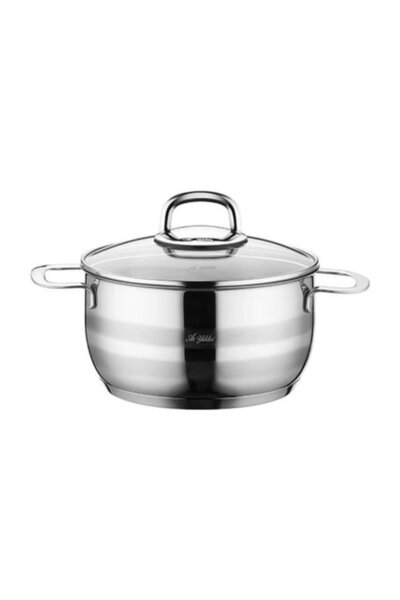 Aryıldız 28 Lik Derin Tencere Metal Sap