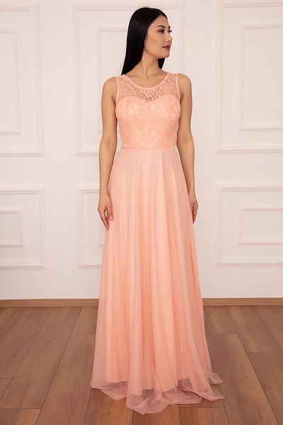 PULLIMM Metiy 3380-4 Rochie din dantela si sifon