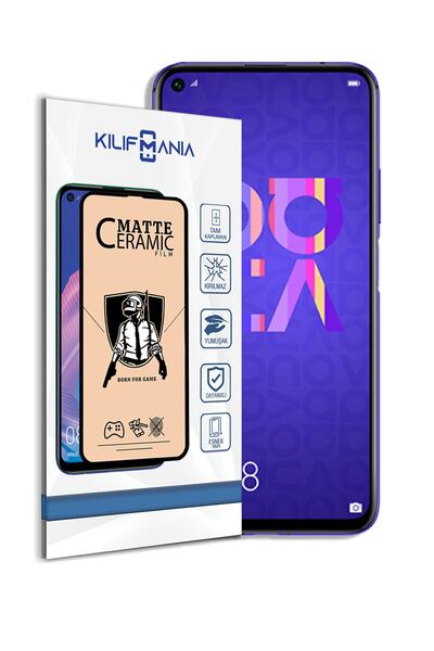 KILIFMANİA Huawei Nova 5t Tam Kaplayan Mat Seramik Nano Esnek Ekran Koruyucu