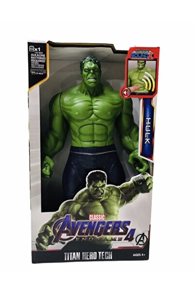AVENGERS Hulk Sesli Işıklı 30 Cm Figür Oyuncak
