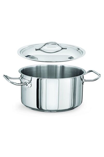 Kapp Çelik Tencere - Silindirik 28x17 Cm - 10,5 Lt