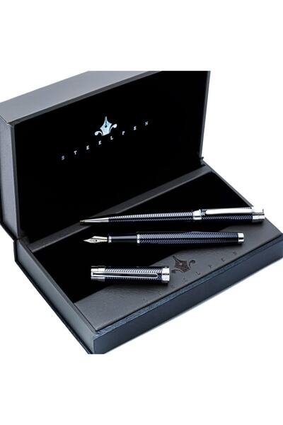 Steelpen Kişiye Özel Lüks Kalem Seti Lüks Kutuda