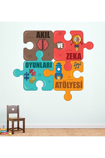 Devo Oyun Zeka Atölyesi Sticker S2 Okul Posterleri