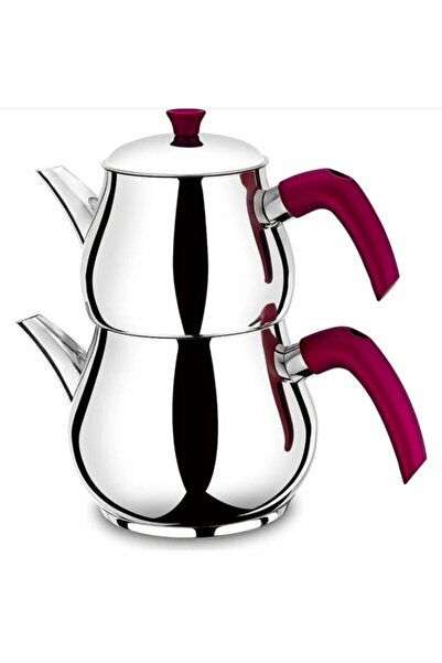 MODA MİSİNA Aile Boyu Metal Çaydanlık