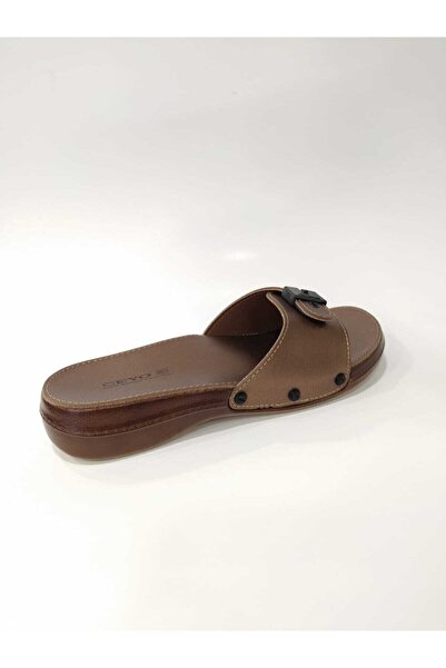 Ceyo Minelli 6500 Ορθοπεδικές Χάλκινες Παντόφλες