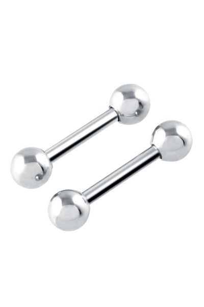 SareMağazacılık Steel Earrings 3 Mm Screw Ball Earrings
