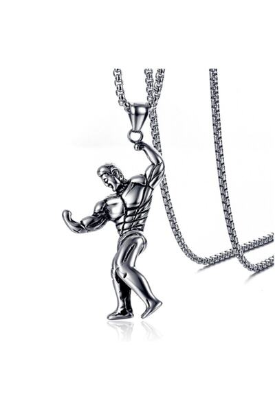 Forentina Gym Paslanmaz Çelik Kolye - 55 Cm Zincir Ps0827