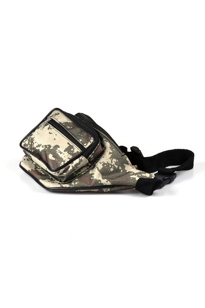 SARIOĞLU DERİ American Camouflage Color Waterproof Cloth Freebag Waist Bag
