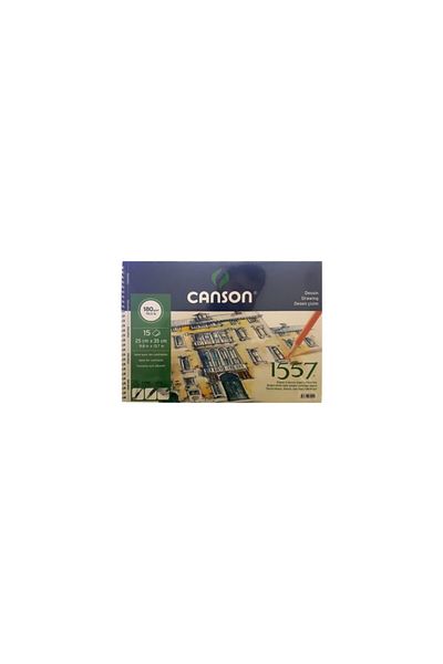 Canson 1557 Pattern Drawing Notebook 180gr15 Sheets25x35cm