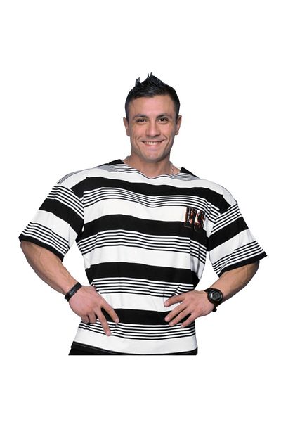 Big Sam Striped Loose Cut T-Shirt 2609