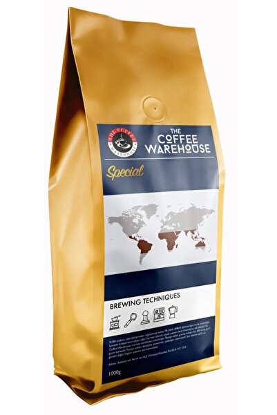The Coffee Warehouse Special Blend Espresso 1 Kg Çekirdek Taze Kavrulmuş