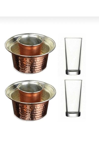 Paşabahçe 2 قطعة زجاج طويل و Ehlikeyf 2 قطعة زجاج Rakı و Ehlikeyf