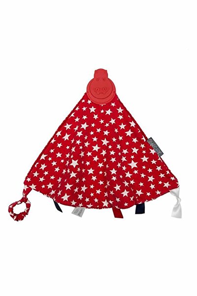 CHEEKY CHOMPERS Kırmızı Rahatlatıcı Örtü Stars