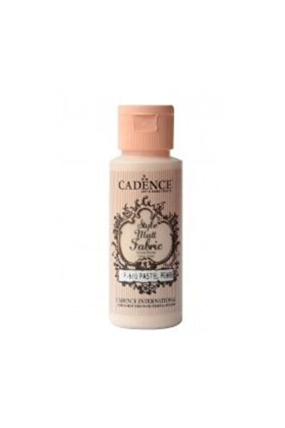 Cadence F-610 Style Matt Kumaş Boyası 59ml. F610 Pastel Pembe
