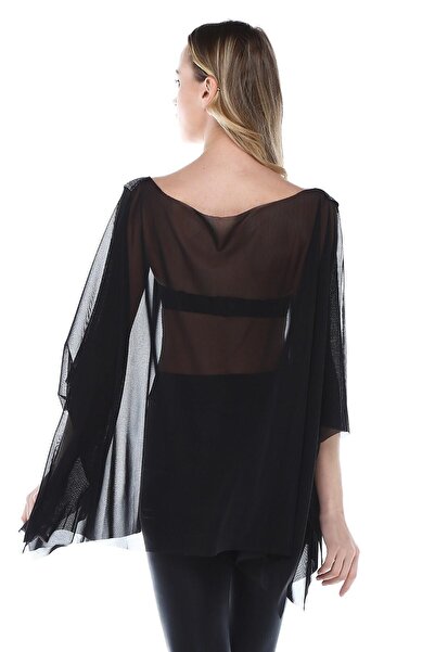 Quincey Shoulder Detailed Tulle Tunic