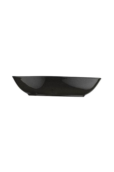 Kütahya Porselen Galaxy 2-Piece 20 cm Pit Plate Bright Anthracite Color